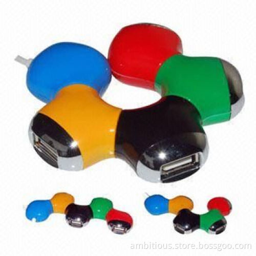 Tortoise-shaped USB Hub, Supports Plug-and-Play Function
